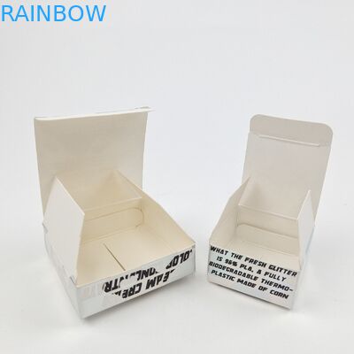 カウンタートップ 引き裂け ディスプレイボックス パッケージ 白紙 ディスプレイボックス