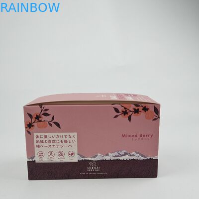 マットラミネーション 紙箱 カウンター ディスプレイボックス リサイクル 小売店