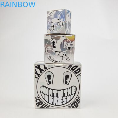 折りたたむ紙ディスプレイボックス 小売店棚 カスタム印刷 波紋ボックス