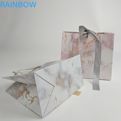 カスタマイズされた紙袋 ローゴ印刷付きのショッピング用生物分解性紙袋