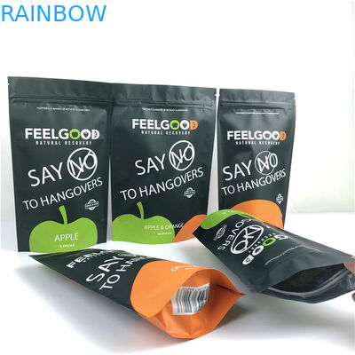 オーダーメイド ロゴ スタンダップ ザイパー ポケット 臭いを防げる 防水 プラスチック 梱包袋