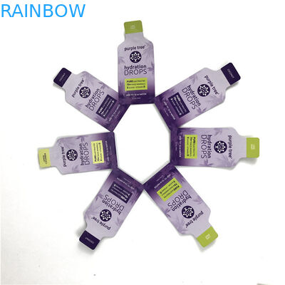 10色 カスタムマット アルミホイル スタンドアップ ポケット  Ziplock ドイパック バッグ 食品