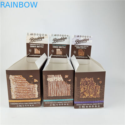 リサイクル可能 折りたたむ紙 カウンター ディスプレイ ボックス 小売店 棚 準備済み ディスプレイ 紙 ボックス