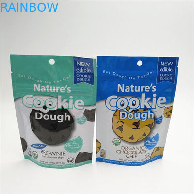 最売熱密封 オーダーメイドロゴ スタンダップ ザイプ ポケット 再開可能なプラスチック食品密封 梱包