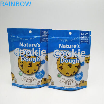 ヒートシール カスタムロゴ印刷 スタンドアップジッパーポーチ 再封可能プラスチック食品包装