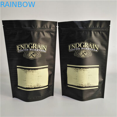 カスタムロゴ スタンダップ ザッパー ポケット 閉められるプラスチック食品シール 食品グレードの材料と漏れ防止のコーヒーバッグ