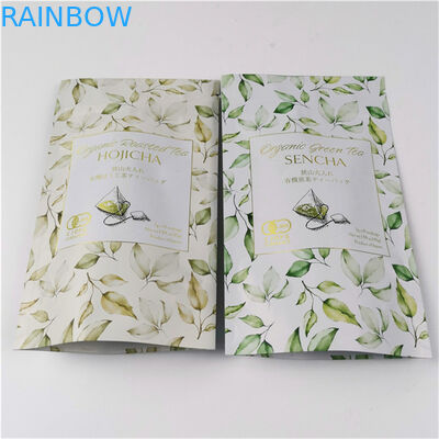 ファッションパック カスタムロゴプリント 10色まで受付 プラスチック製紙袋 ティーバッグ