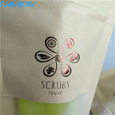 滑らかな適正価格 アルミ製紙 サイズとデザインのニーズに合わせた ザイパー付きスタンドアップポケット