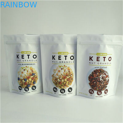 中国サプライヤー カスタムデザイン 印刷 カスタムサイズとデザイン 需要 食品包装のためのジッパー付きスタンドアップポケット