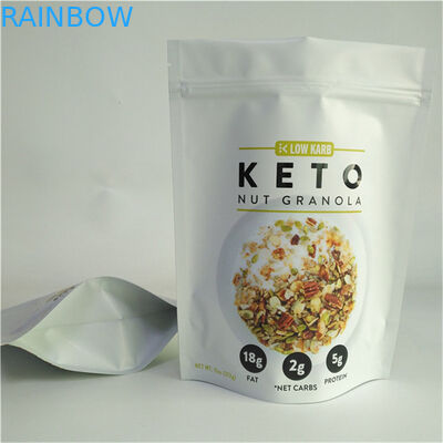 中国サプライヤー カスタムデザイン 印刷 カスタムサイズとデザイン 需要 食品包装のためのジッパー付きスタンドアップポケット