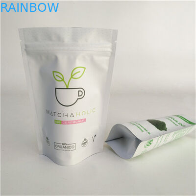 カスタマイズされた印刷 熱シール 再利用可能なスタンドアップバッグ 食品グレード マイラーサケットパッケージング