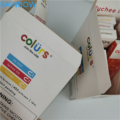 ホットカスタムロゴ 引き裂けるディスプレイボックス カードボード PDQ カウンターゴログラデッドディスプレイボックス