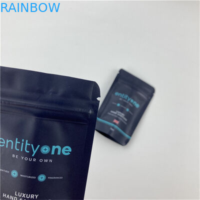 チャック付きカスタムロゴ印刷スタンドアップパウチ マット仕上げ アルミ箔 食品グレード素材 ドイパック