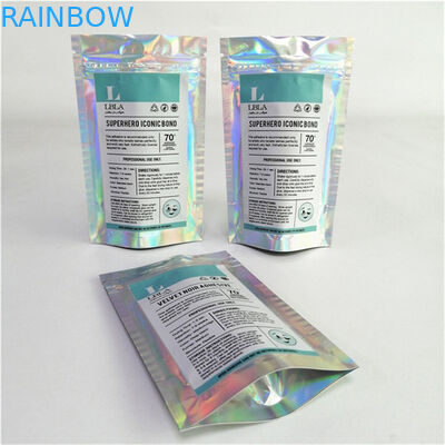 オーダーメイド ロゴ デジタル プリント プラスチック PET 滑らかな 適正 価格 ザイパー付き スタンドアップ ポケット