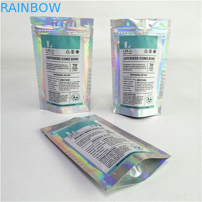 オーダーメイド ロゴ デジタル プリント プラスチック PET 滑らかな 適正 価格 ザイパー付き スタンドアップ ポケット