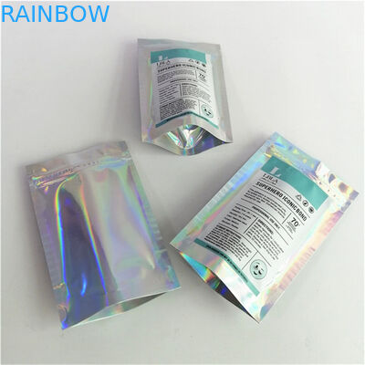 オーダーメイド ロゴ デジタル プリント プラスチック PET 滑らかな 適正 価格 ザイパー付き スタンドアップ ポケット