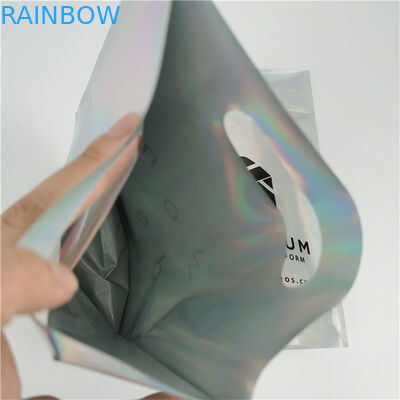 最高品質 カスタムロゴ プリント ファッションパック カスタム厚さ 漏れ防止 ホログラムフィルム マイラーバッグ