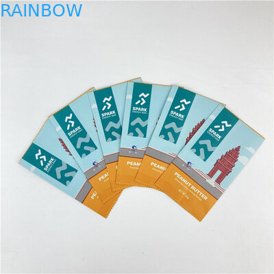 カスタム デザイン 簡単 涙線 3 面 密封された マイラー 梱包袋 10 色まで受付