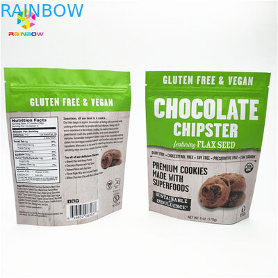 食品包装袋 滑らかな匂いがなく 湿度なく アルミ製 PE素材 スナック包装用