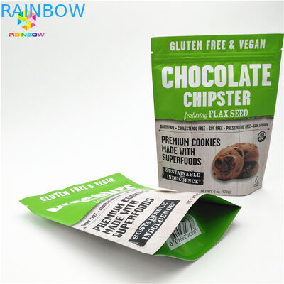 食品包装袋 滑らかな匂いがなく 湿度なく アルミ製 PE素材 スナック包装用