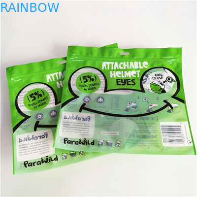 再封印可能な湿度防止型 3 面封印式 プラットパッケージ プラスチック袋