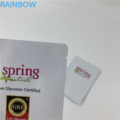 漏れ防止 3 面密封されたマイラーパッケージング バッグ