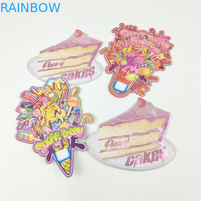 デイカット 3.5g 特殊形袋 クッキー キャンディー スナック スタンドアップ ザイプバッグ