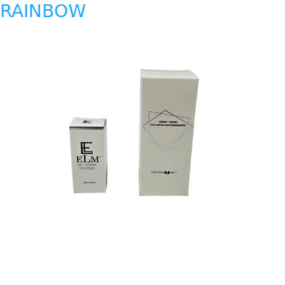 カスタム 白紙紙 350g 塗り紙印刷の化粧品のためのパッケージボックス