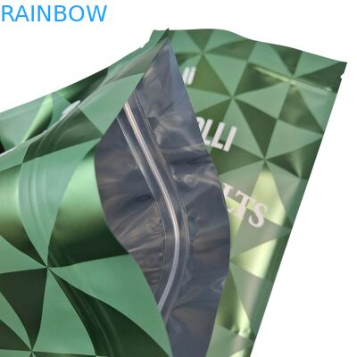 ボディスクラブ用スタンドアッププラスチック包装ポーチ バスソルト ナチュラルソーク マイラーバッグ ジッパー付き