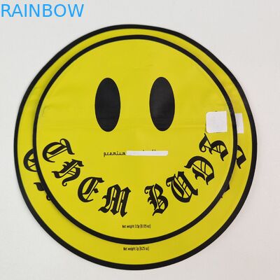 不規則 3.5g 7g マイラー袋 ザイパー付き プリント アルミホイル 臭いが通らない 食用プラスチック袋