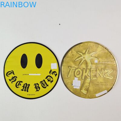 不規則 3.5g 7g マイラー袋 ザイパー付き プリント アルミホイル 臭いが通らない 食用プラスチック袋