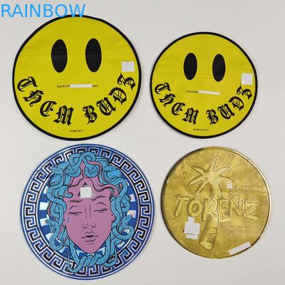 不規則 3.5g 7g マイラー袋 ザイパー付き プリント アルミホイル 臭いが通らない 食用プラスチック袋