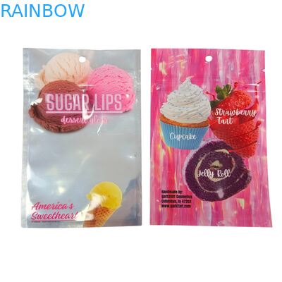 カスタムデザインの自己密閉型防湿ヒートシールジッパー透明フロントアルミホイルバックマイラープラスチックバッグ（砂糖用）