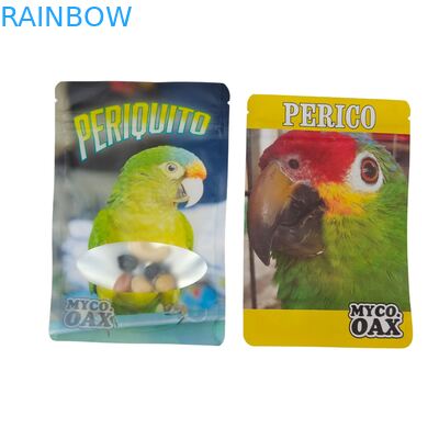 カスタムデザインの自己密閉型防湿ヒートシールジッパー透明フロントアルミホイルバックマイラープラスチックバッグ（砂糖用）