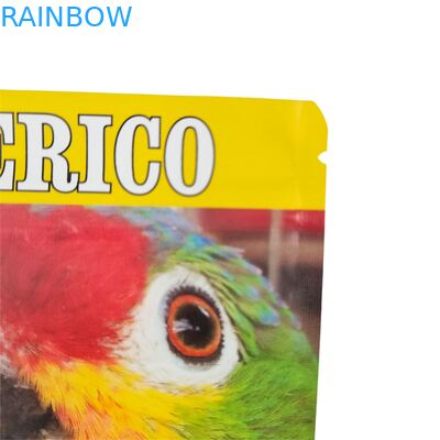 カスタムデザインの自己密閉型防湿ヒートシールジッパー透明フロントアルミホイルバックマイラープラスチックバッグ（砂糖用）