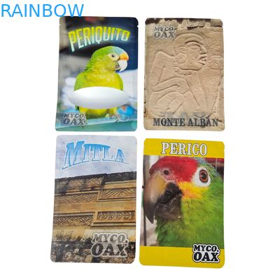 カスタムデザインの自己密閉型防湿ヒートシールジッパー透明フロントアルミホイルバックマイラープラスチックバッグ（砂糖用）