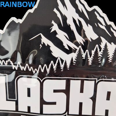 食用カリ 3.5g 7g マイラー ジップロック ソフトタッチ 防臭 不規則形状 クッキー ダイカット パッケージング プラスチック サシェ バッグ