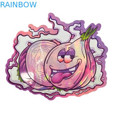 ソフトタッチホログラフィックマイラーバッグ（ジッパー付き）キャンディー、ハーブ、ドライフラワー、グミ、ビスケット、砂糖用、チャイルドプルーフ包装