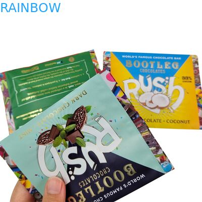 食用用アルミホイルサケットバックシール 小型プラスチック マイラー オーブス チョコレート エネルギーバー クッキー スナック キャンディ 梱包袋