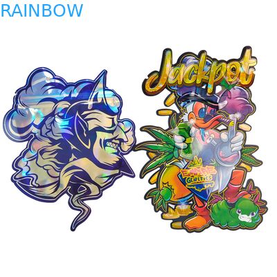 食品グレード ドイパック ダイカット カリ 3.5g 7g 14g 28g シュガークッキー マイラーバッグ 光沢/マット 防臭 ジップロックバッグ