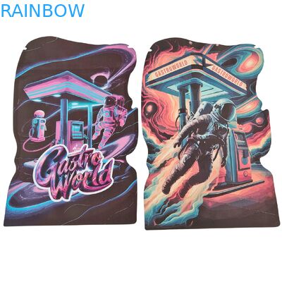 不規則な形 ダイエットカット マイラー袋 クッキーゴミ タバコ PETプラスチック袋 子供用ジッパー袋