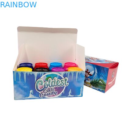 折りたたまれた蓋付きの3.5gソーダキャンディ缶