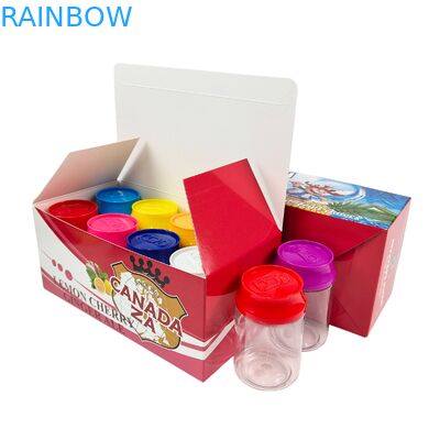 折りたたまれた蓋付きの3.5gソーダキャンディ缶