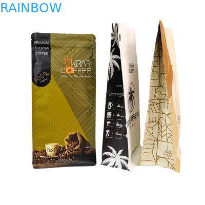 バルブ付きカスタムスタンドアップジッパーコーヒー豆バッグ