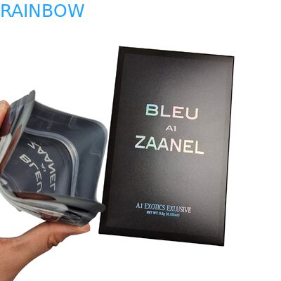 カスタム3.5gマイラーバッグ（スナック用チャイルドプルーフボックス付き）