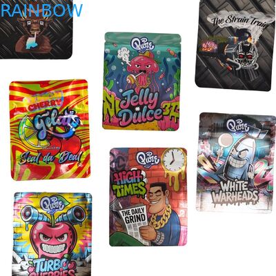 食品包装用の3.5g-28g再閉式マイラー袋