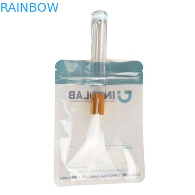 歯科用マウスピース（クリアアライナー）包装用、カスタマイズ可能な白色ジッパーバッグ、片面クリア、ヒートシール、ロゴ配置