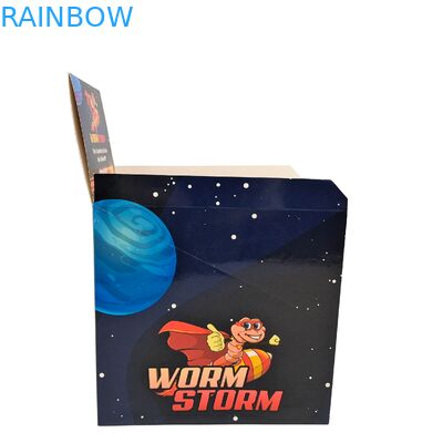 朝食用インスタントドライフルーツナッツグレインシリアル食品包装用カスタムリテールディスプレイ折りたたみ式3.5g紙箱