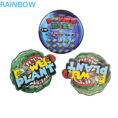 オーダーメイド 特殊形 マイラー ザイパー バッグ 3.5g 7g 14g 臭いがなく再閉可能なホログラム食品品格のパッケージ