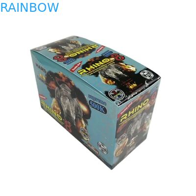 卸売カスタムサイ100k 150k 200kカプセルエンハンスメントピル薬3D包装カード、紙製ディスプレイボックス付き